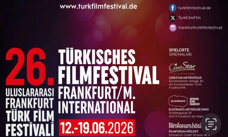 26. Uluslararası Frankfurt Türk Film Festivali sinemaseverlerle buluşuyor