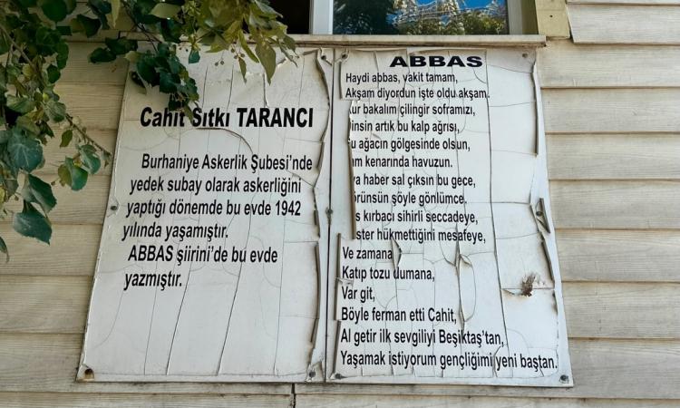 Cahit Sıtkı Tarancı’nın Burhaniye yıllarına tanıklık eden ev restorasyonda