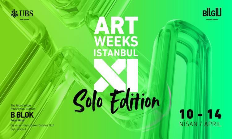 Artweeks Istanbul XI. Solo Edition 10 Nisan’da başlıyor