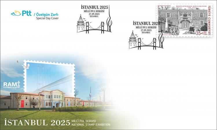 İstanbul 2025 milli pul sergisi Rami Kütüphanesi’nde açıldı